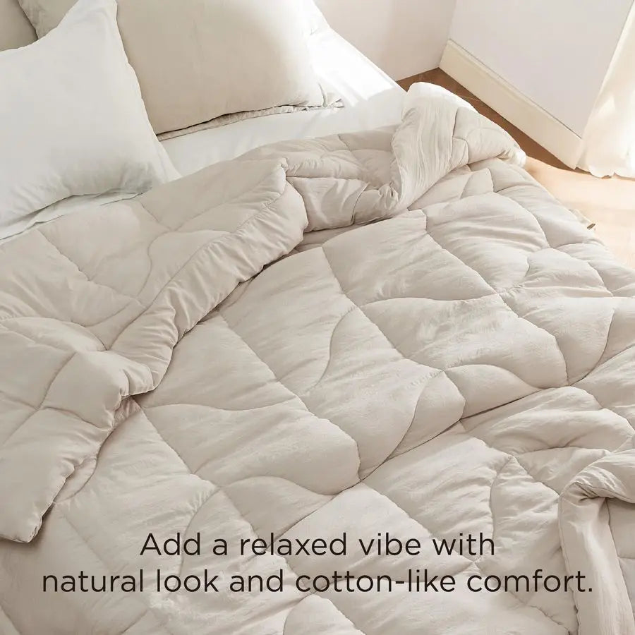 All Season UltraSoft Down Alternative Comforter With Duvet Insert