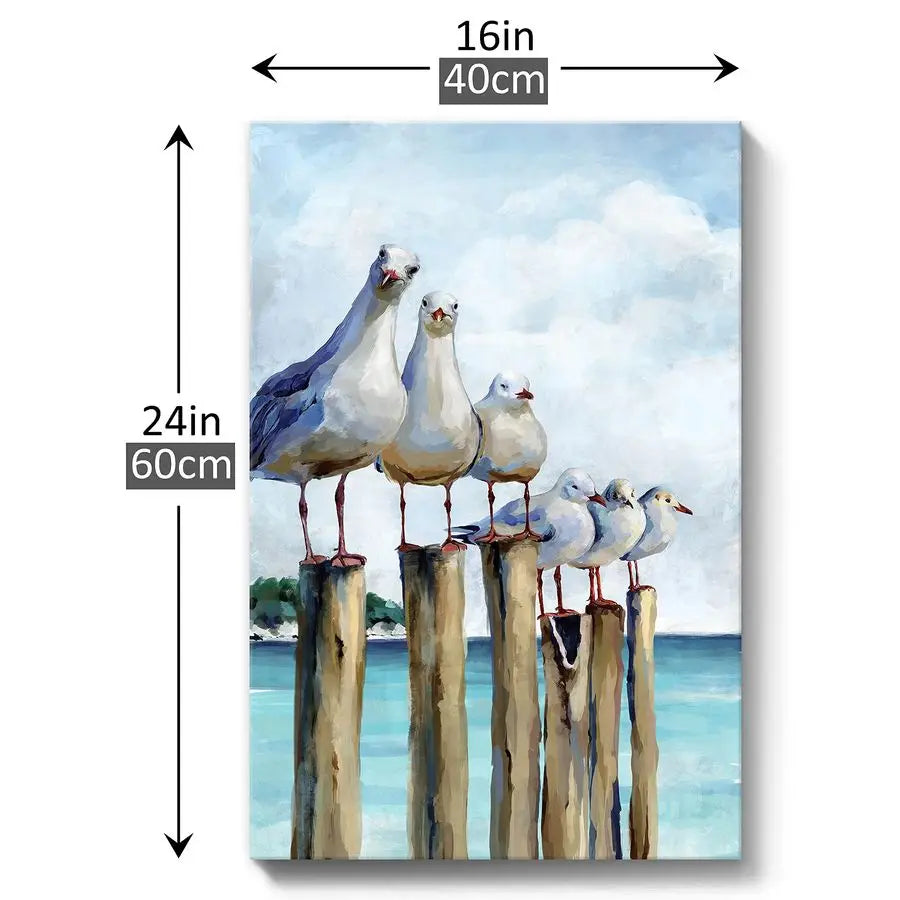 Ocean Wall Art Sea Bird Framed Prints For Living Room