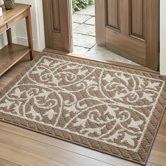 Durable Front Door Mat Non Slip Washable Entryway Doormat