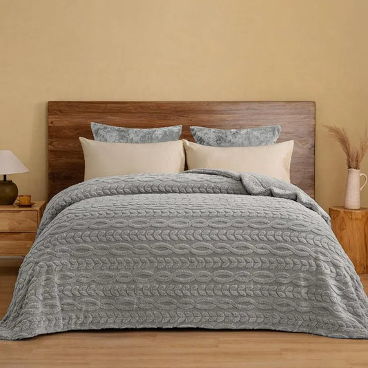 Ultra Soft Sherpa Fleece Blanket