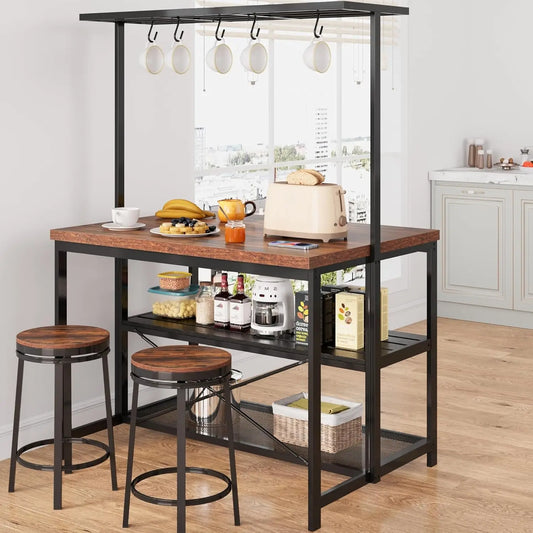 Studyset Kitchen Island With Storage And Seating For Dining