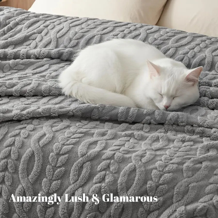 Ultra Soft Sherpa Fleece Blanket