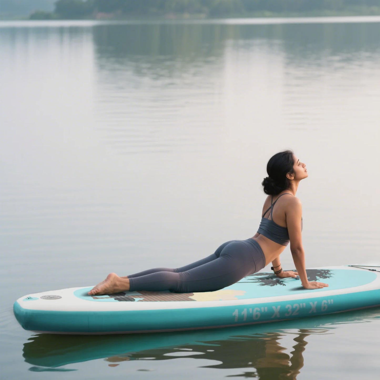 CADALENE Portable Inflatable Stand Up Paddle Board Premium Kit