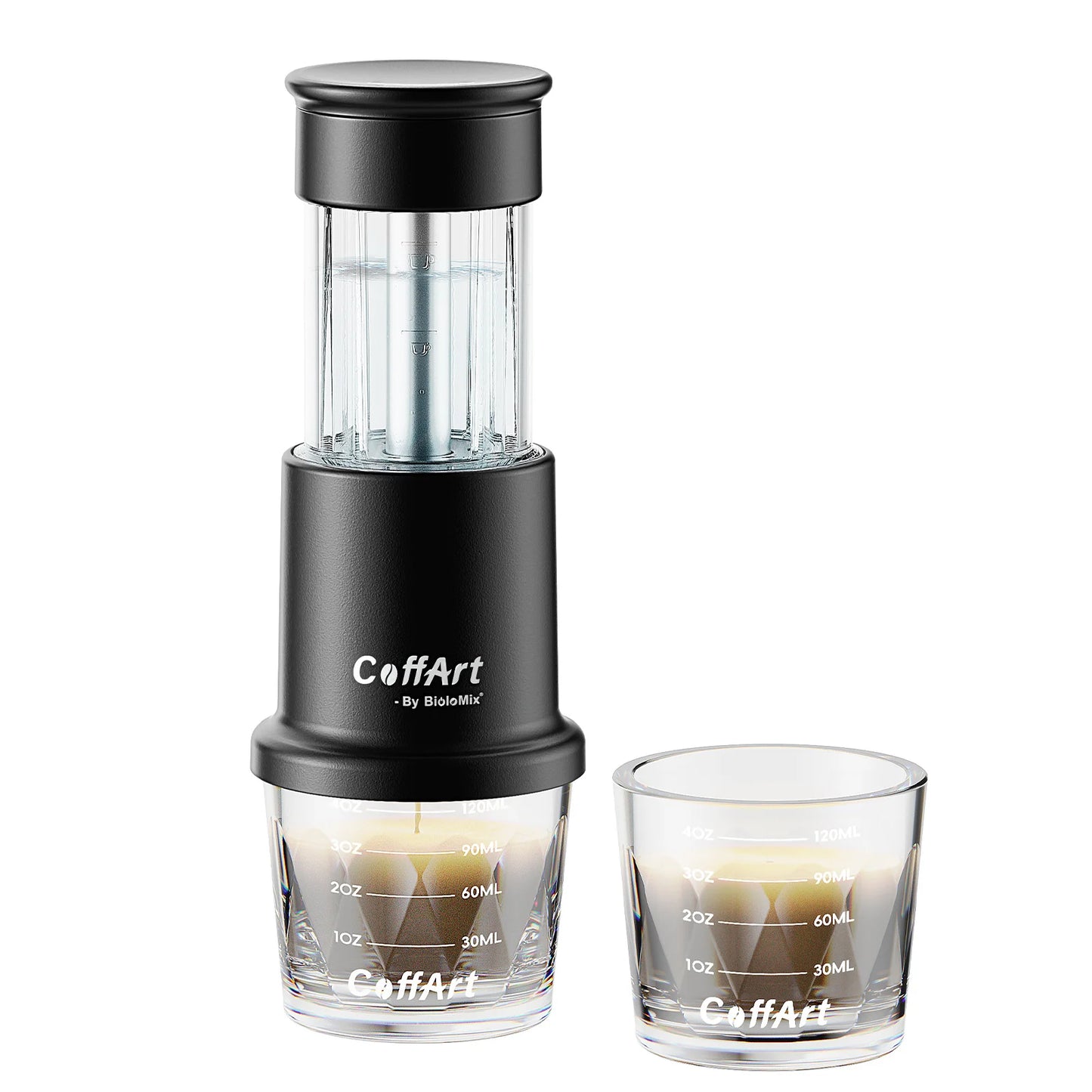 Biolomix 2 In 1 Manual Espresso Coffee Maker NS Capsules