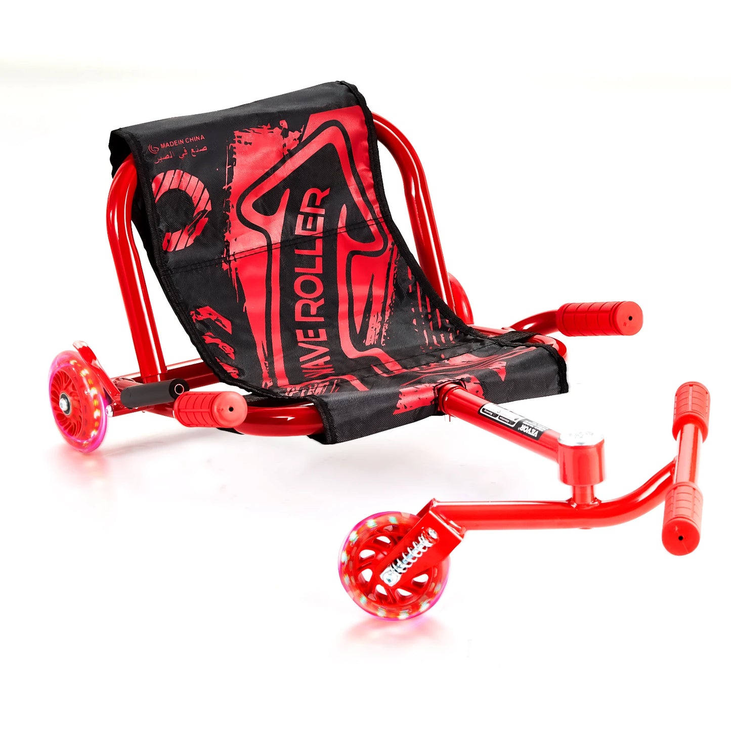 SucceBuy 132/198lbs Kids Ride on Scooter Swing Side-to-Side Powered by Zig-Zag Motion Drifting Outdoor Sport Toys for Child Gift