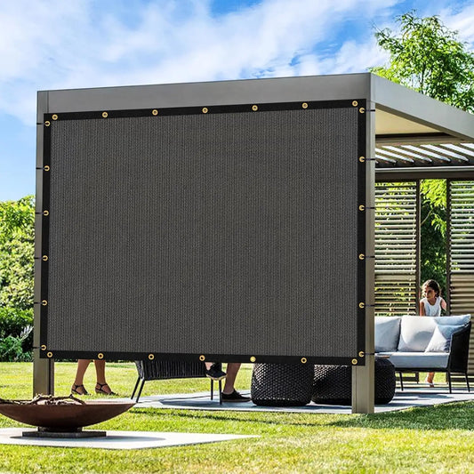 Outdoor Pergola Sun Shade Cloth HDPE UV Protection Canopy