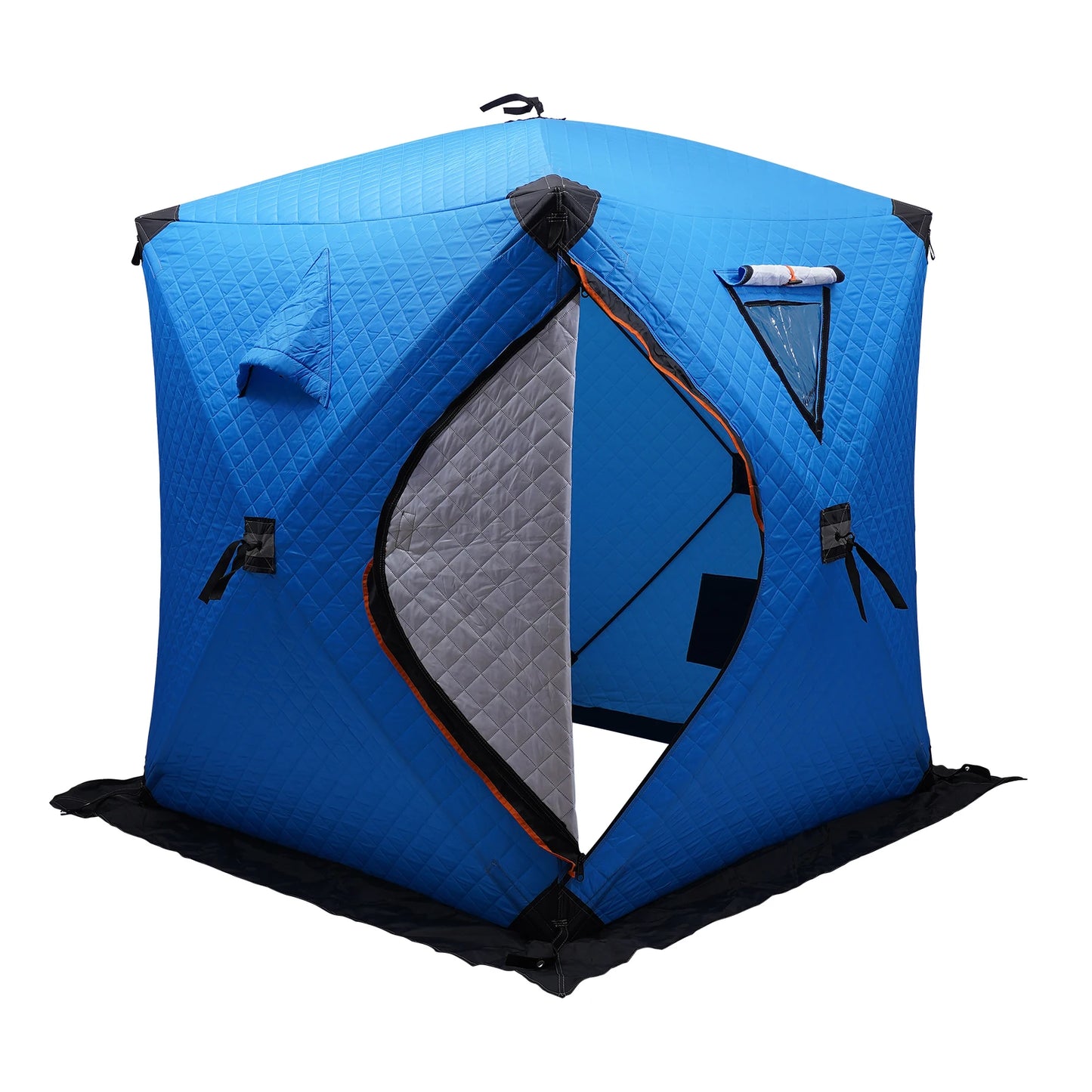 Ice Fishing Insulated Portable Tent Shelter With Built In Storage