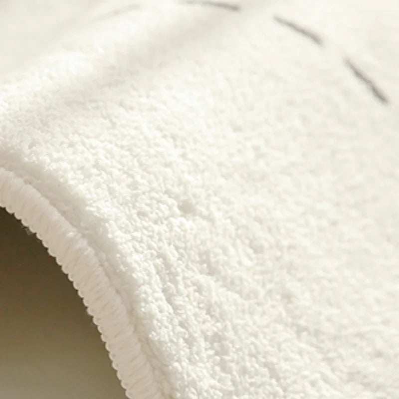 European Style Rugs for Bedroom Home Fluffy Soft Floor Mat Thicken Plush Living Room Decoration Round Carpet Washable Lounge Rug