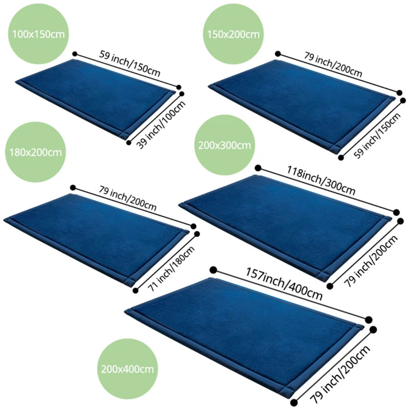 Japanese Tatami Rug Baby Floor Play Mat Padded Foam Rug