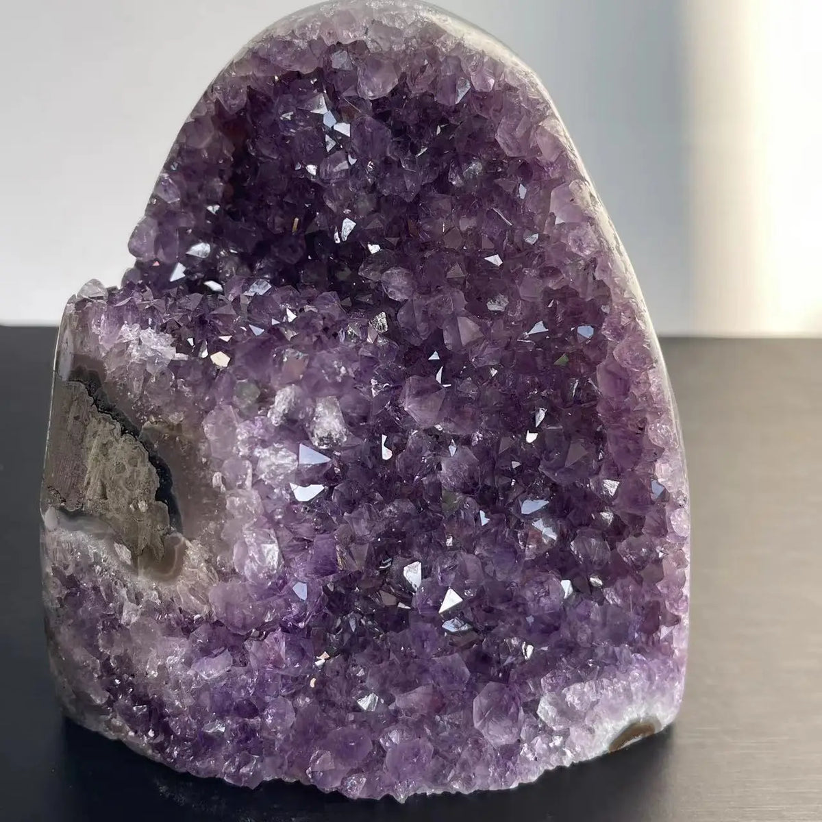 Natural Amethyst Crystal Cluster Quartz Healing Stone Home Decor