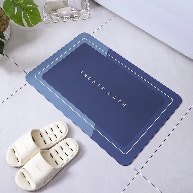 Absorbent Anti Slip Bathroom Mat For Shower And Bathtub Floors