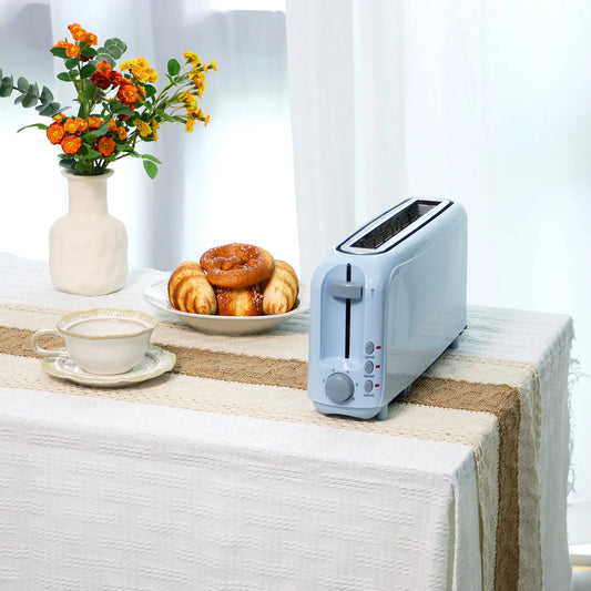 Yukool Compact Toaster With Auto Shut Off And Reheat