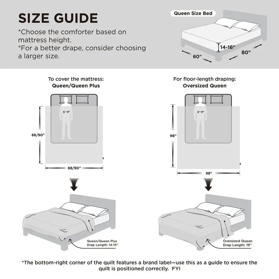 All Season UltraSoft Down Alternative Comforter With Duvet Insert