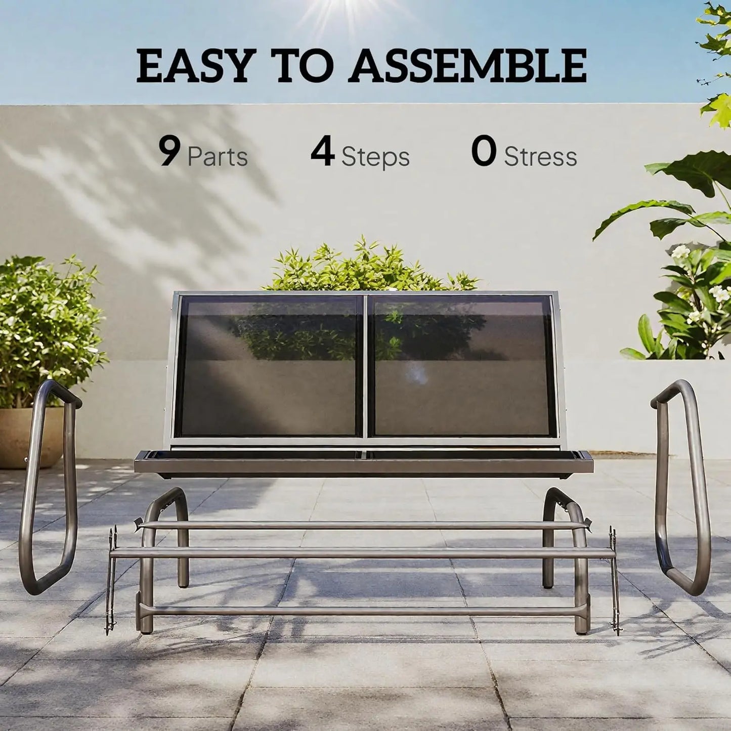 Two Person Outdoor Glider Bench